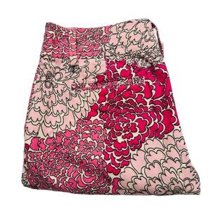 LILLY PULITZER Palm Beach Fit William Corduroy Capri Pants Floral Women’s 4
